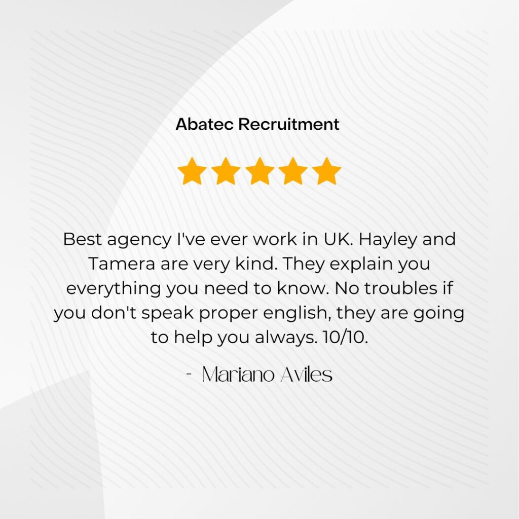 Mariano-5-Stars-Recruitment-Agency-Feedback