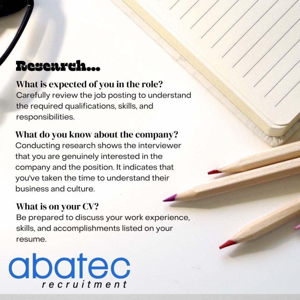 Top Interview Tips and Advice Research