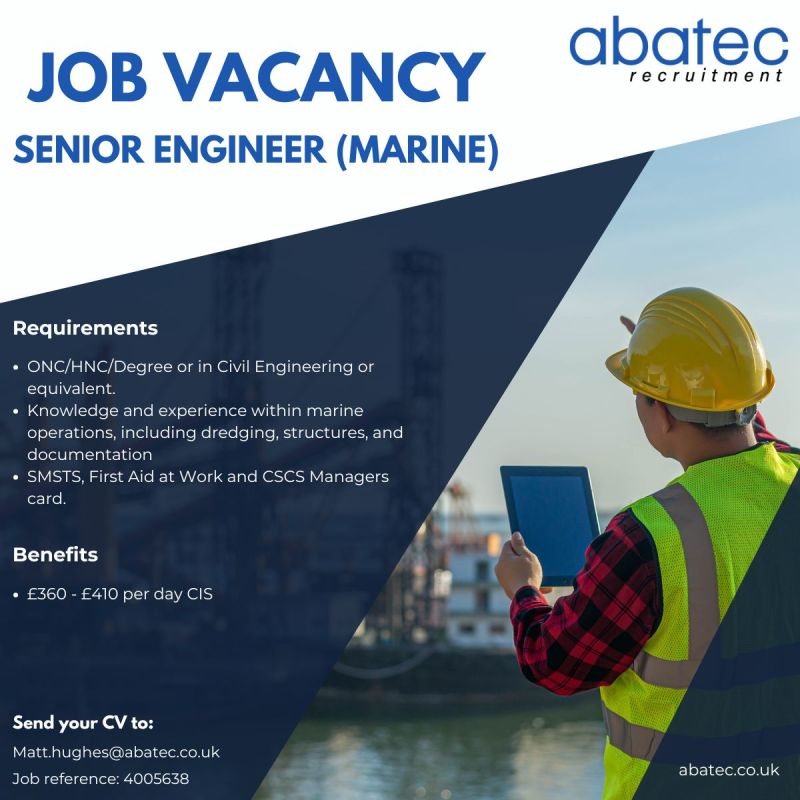 SENIOR ENGINEER MARINE